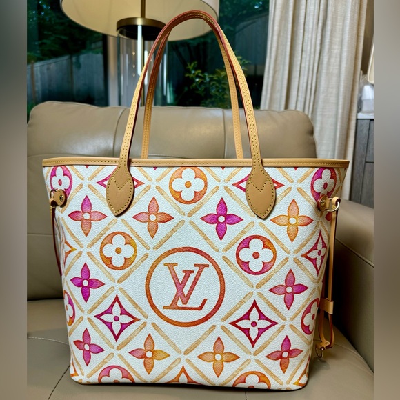 Louis Vuitton Handbags - Sold ❌Louis Vuitton By the Pool Neverfull MM